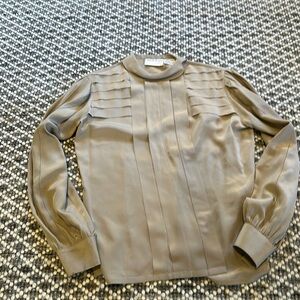 Beautiful Vintage Nordstrom Silk Button up Top